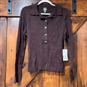 New Worthington brown sweater